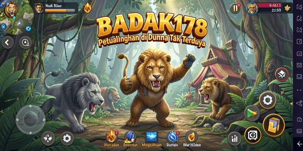 Gameplay BADAK178 yang menantang dan seru dengan grafik menarik.