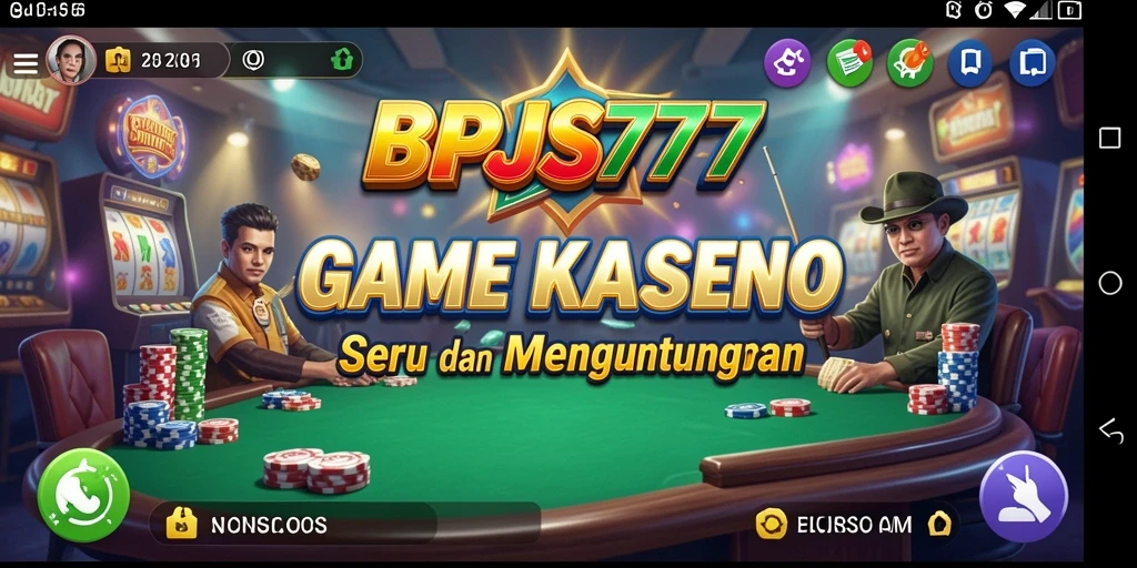 Tampilan menarik dari gameplay BPJS777 di kasino virtual.