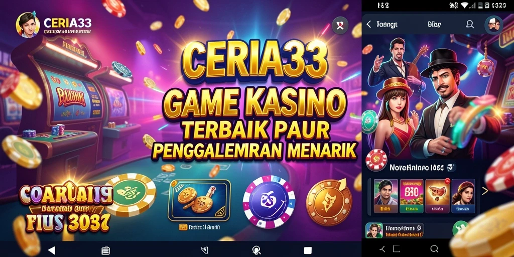 Tampilan utama gameplay yang menghibur di CERIA33 kasino.