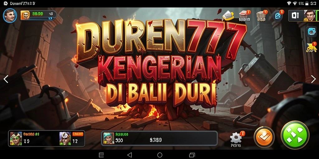 Gameplay DUREN777 yang menyeramkan dengan suasana horor yang intens.