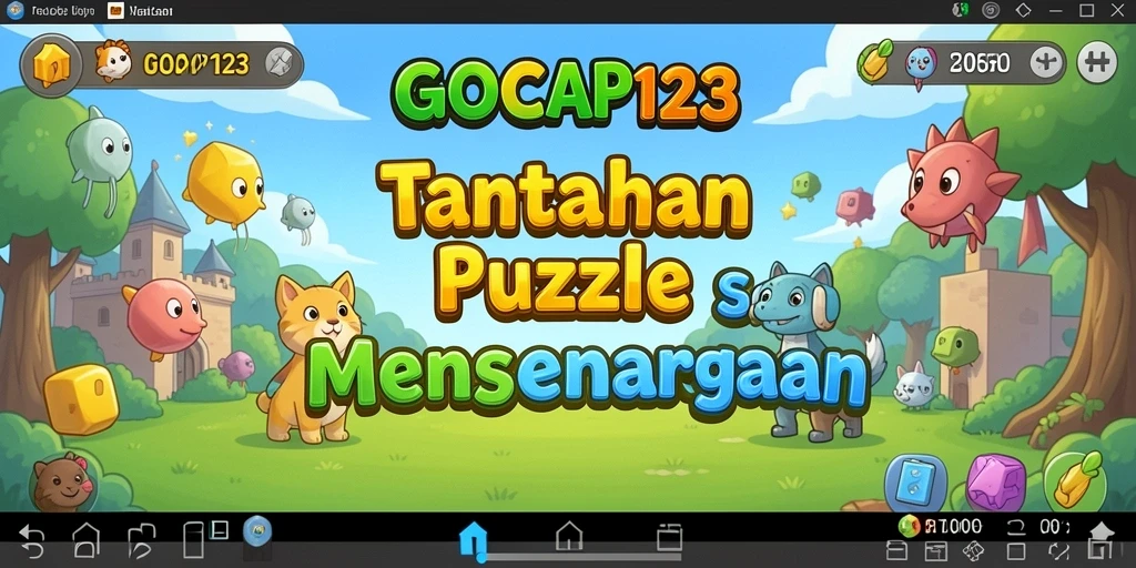 GOCAP123 menunjukkan gameplay Puzzle yang menarik dan seru.