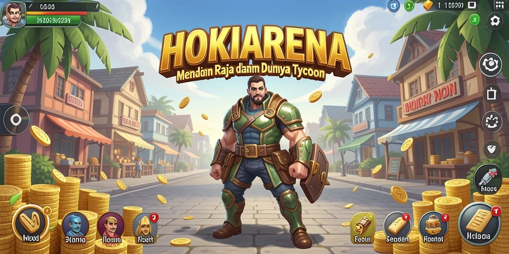 Tampilan gameplay HOKIARENA yang menarik dan interaktif.
