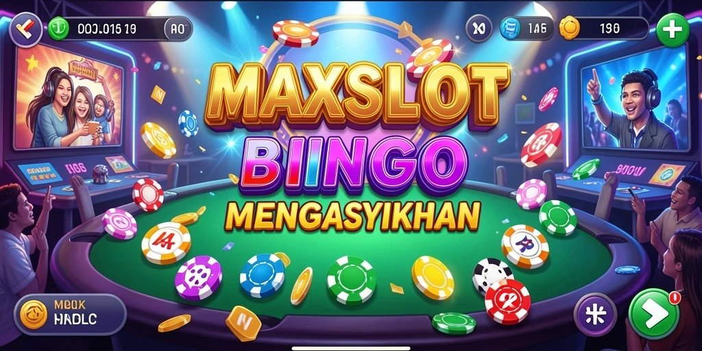 Screenshot gameplay MAXSLOT menampilkan keseruan bermain Bingo.