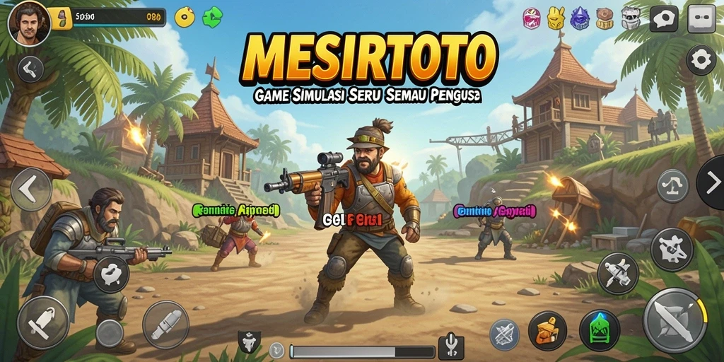 Tampilan gameplay <strong>MESIRTOTO</strong> yang menarik dan interaktif.