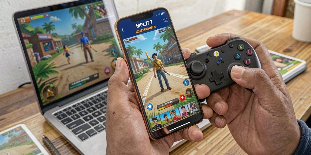Tampilan utama gameplay MPL777 yang penuh warna dan seru.