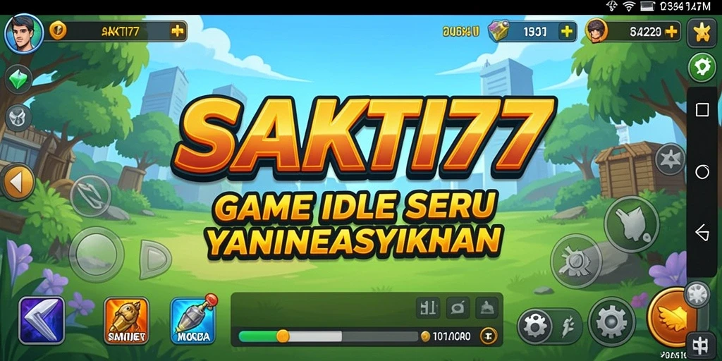Tampilan gameplay yang menarik dari SAKTI77 dengan karakter yang berwarna-warni.