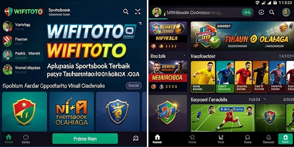 Screenshot utama WIFITOTO menampilkan interface taruhan olahraga yang menarik.