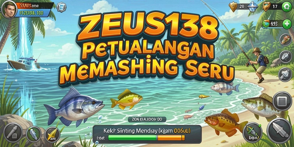 Gameplay memancing yang seru dan menantang di ZEUS138.