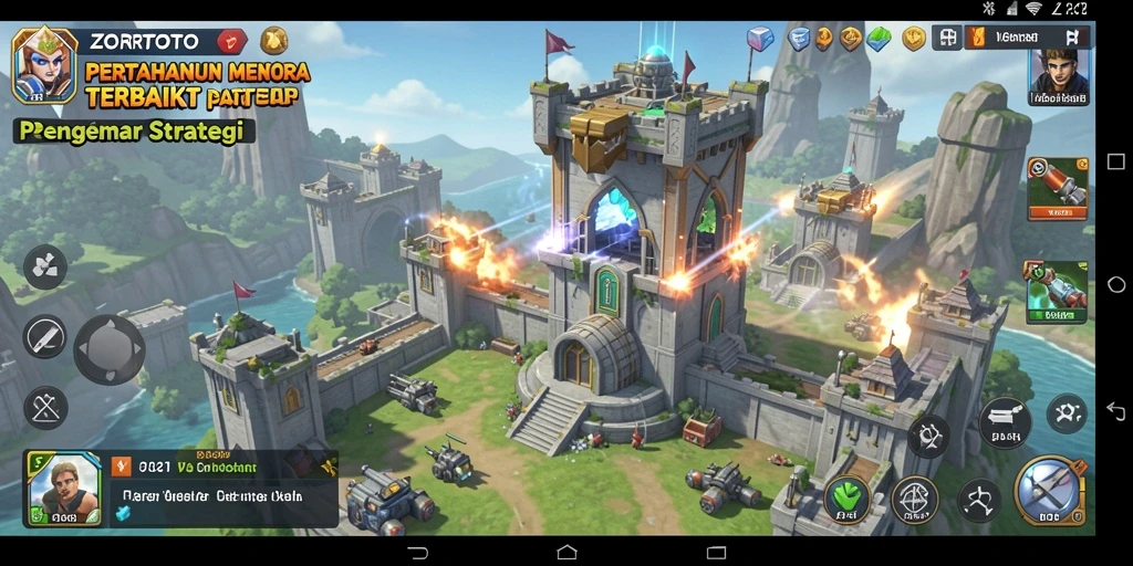 Screenshot gameplay ZORTOTO menunjukkan serangan musuh yang mendebarkan.
